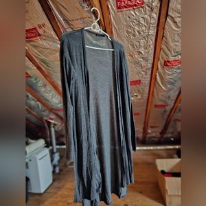 Gray Light-weight Cardigan